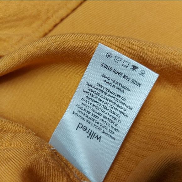 Wilfred Sabine Orange Clove Mini Dress Medium - Picture 7 of 10